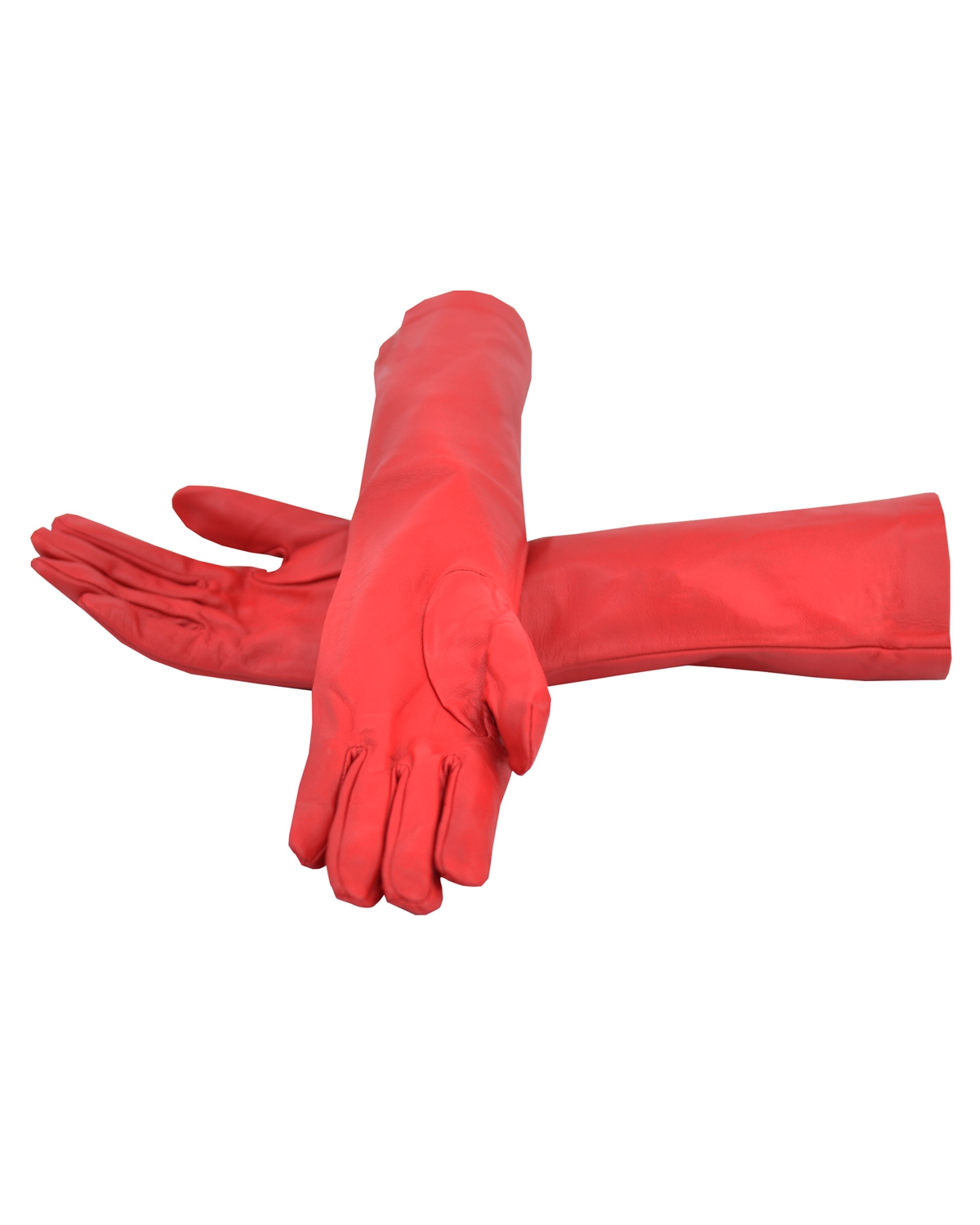 ΔΕΡΜΑΤΙΝΑ ΓΥΝΑΙΚΕΙΑ ΓΑΝΤΙΑ ΚΩΔΙΚΟΣ: GLOVES-LONG (RED) - Image 3