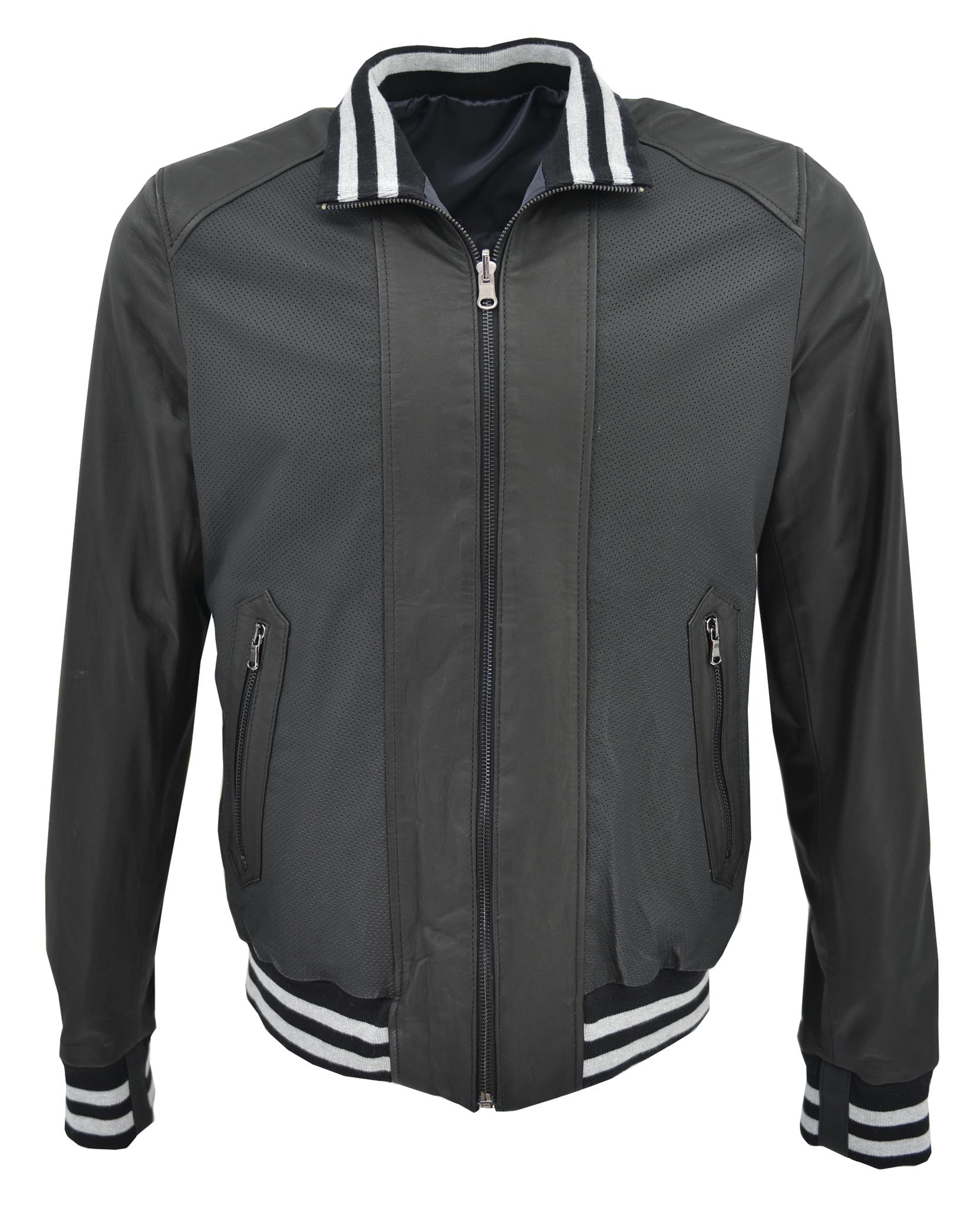 ΔΕΡΜΑΤΙΝΟ ΑΝΔΡΙΚΟ ΜΠΟΥΦΑΝ DOUBLE-FACE ΚΩΔΙΚΟΣ:05-M-GEORGEPERFORM (BLACK)