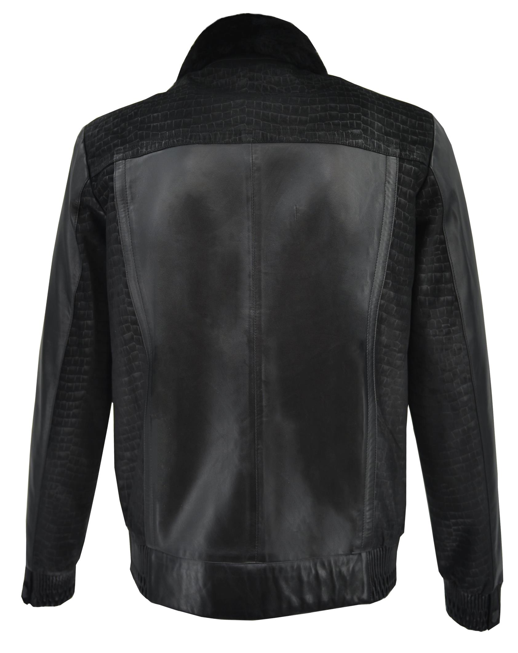 ΔΕΡΜΑΤΙΝΟ ΑΝΔΡΙΚΟ ΜΠΟΥΦΑΝ ΚΩΔΙΚΟΣ: 05-M-G05 (BLACK) - Image 6