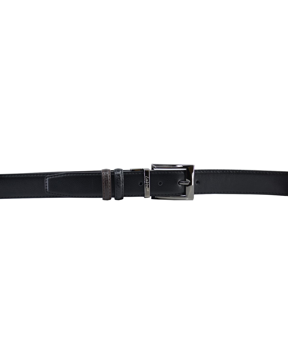 ΔΕΡΜΑΤΙΝΗ ΖΩΝΗ ΔΙΠΛΗΣ ΟΨΗΣ ΚΩΔΙΚΟΣ: 29-BELT-1-81 (BLACK-BROWN) - Image 7