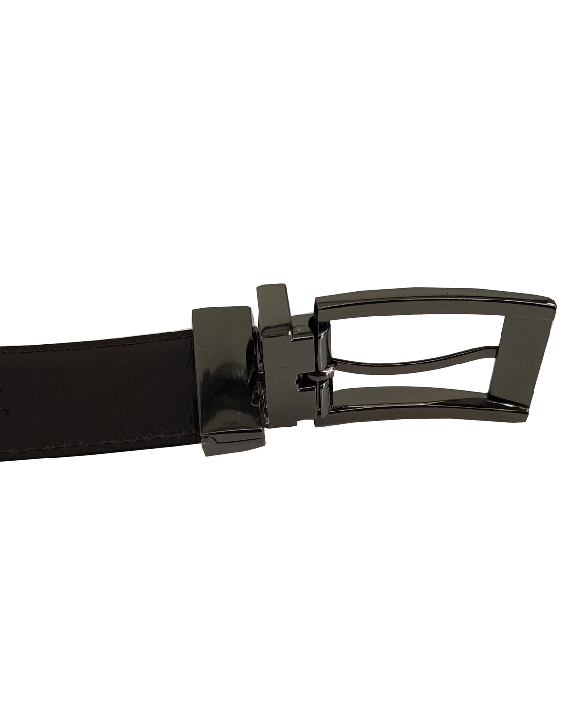 ΔΕΡΜΑΤΙΝΗ ΖΩΝΗ ΔΙΠΛΗΣ ΟΨΗΣ ΚΩΔΙΚΟΣ: 29-BELT-1-81 (BLACK-BROWN) - Image 10