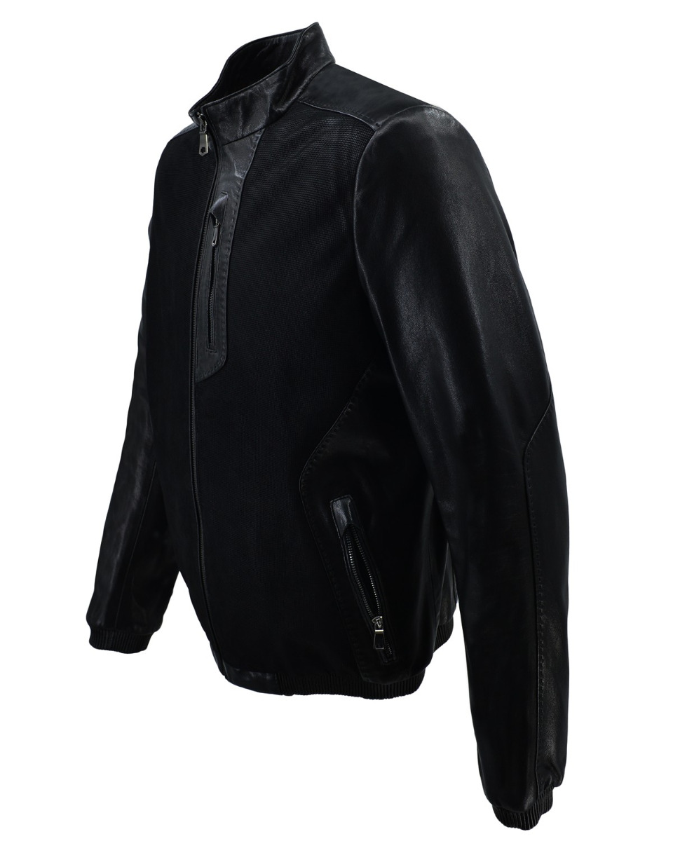 ΔΕΡΜΑΤΙΝΟ ΑΝΔΡΙΚΟ ΜΠΟΥΦΑΝ ΚΩΔΙΚΟΣ: 05-M-M-2005 (BLACK) - Image 4