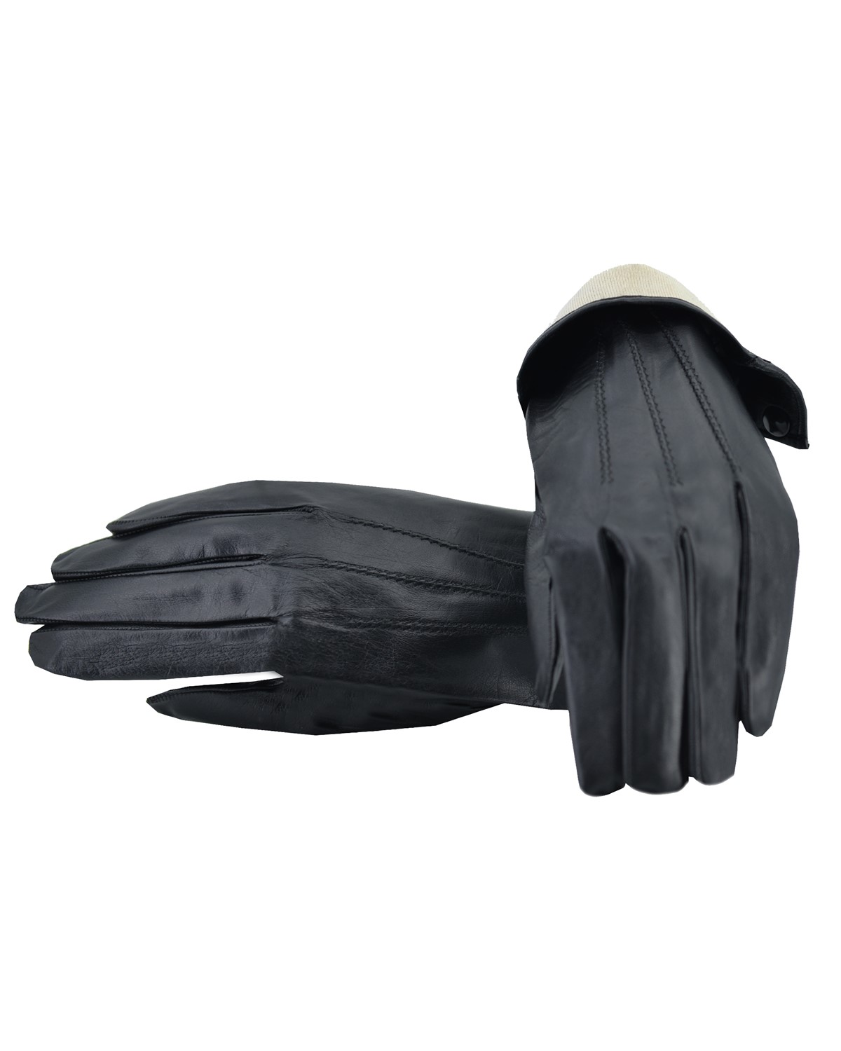 ΔΕΡΜΑΤΙΝΑ ΑΝΔΡΙΚΑ ΓΑΝΤΙΑ ΚΩΔΙΚΟΣ: M-GLOVES-431 (BLACK) - Image 3