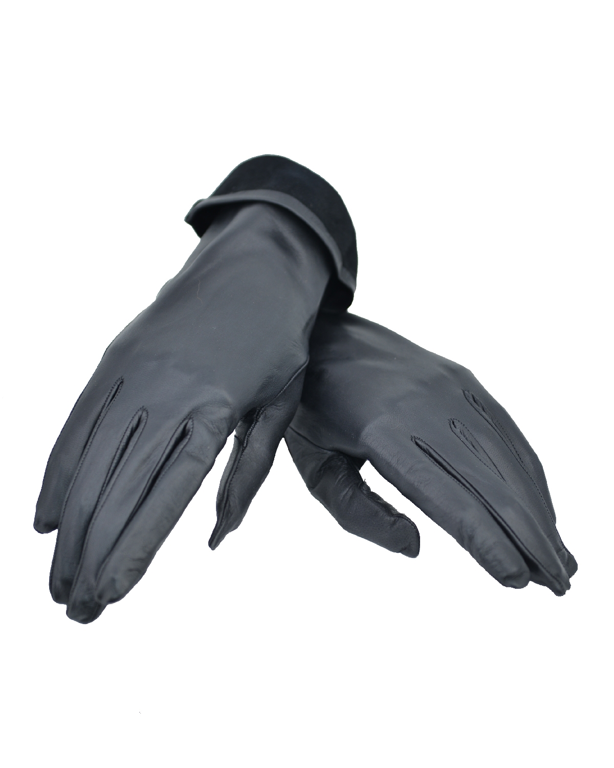 ΔΕΡΜΑΤΙΝΑ ΓΥΝΑΙΚΕΙΑ ΓΑΝΤΙΑ ΚΩΔΙΚΟΣ: W-GLOVES-233 (BLACK) - Image 4