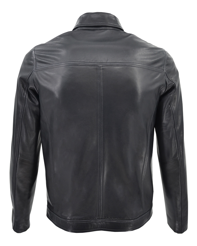 ΔΕΡΜΑΤΙΝΟ ΑΝΔΡΙΚΟ ΜΠΟΥΦΑΝ ΚΩΔΙΚΟΣ: 05-M-G08 (BLACK) - Image 6
