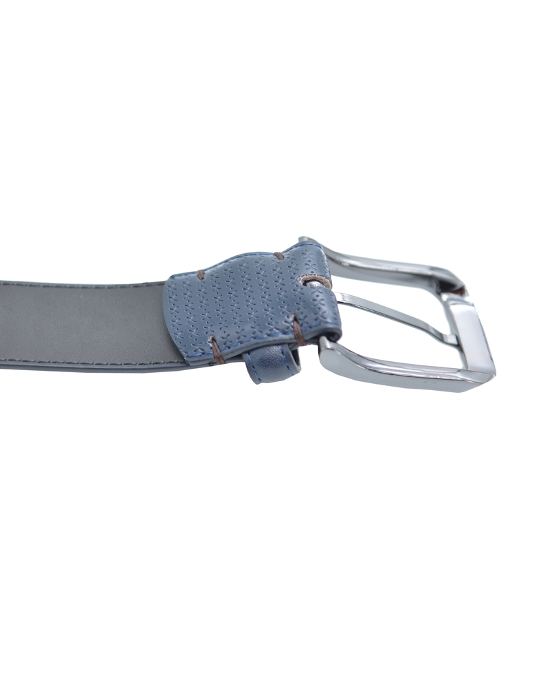 ΔΕΡΜΑΤΙΝΗ ΖΩΝΗ ΚΩΔΙΚΟΣ: 35-BELT-19-8621 (D.BLUE-BLACK) - Image 7