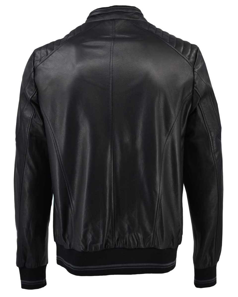 ΔΕΡΜΑΤΙΝΟ ΑΝΔΡΙΚΟ ΜΠΟΥΦΑΝ ΚΩΔΙΚΟΣ: 07-M-E-461 (BLACK-VEJETER) - Image 6