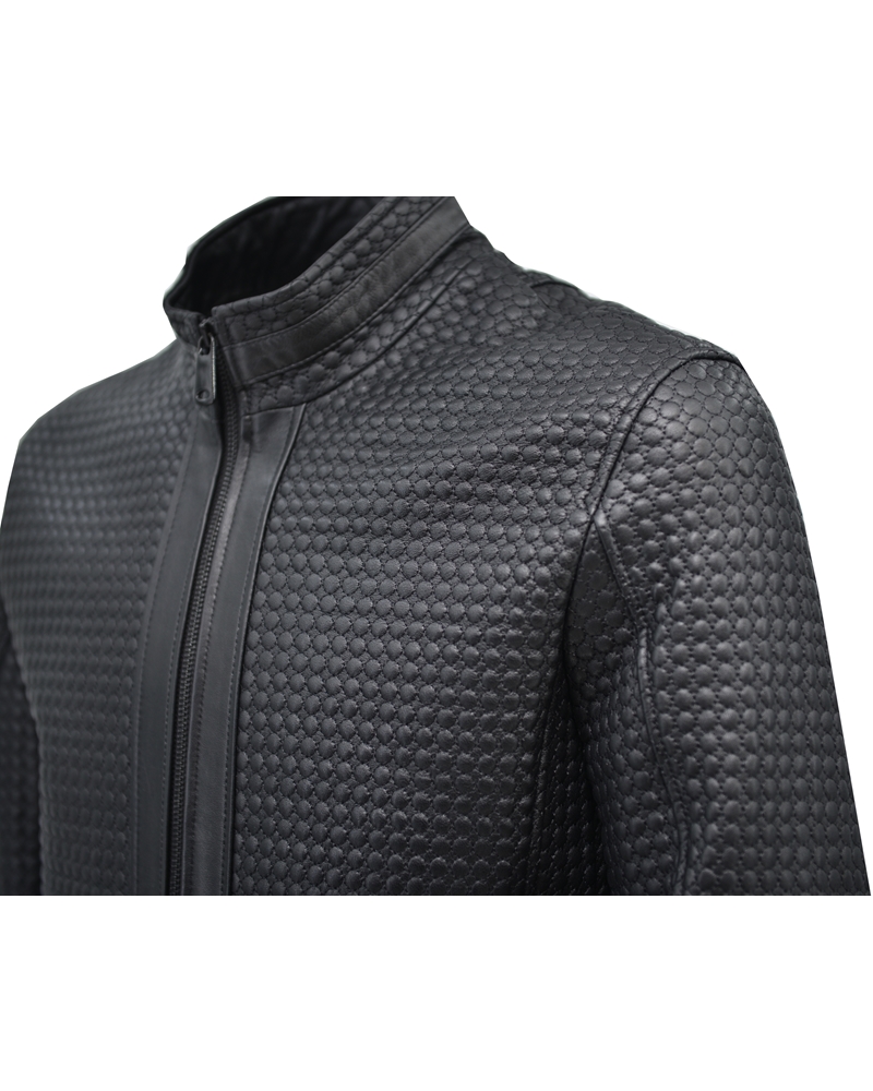ΔΕΡΜΑΤΙΝΟ ΑΝΔΡΙΚΟ ΜΠΟΥΦΑΝ ΚΩΔΙΚΟΣ: 07-M-E-495 (BLACK) - Image 8