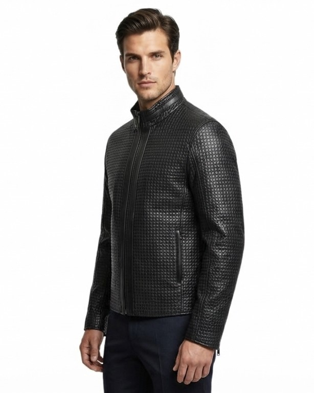 ΔΕΡΜΑΤΙΝΟ ΑΝΔΡΙΚΟ ΜΠΟΥΦΑΝ ΚΩΔΙΚΟΣ: 07-M-E-495 (BLACK) - Image 3