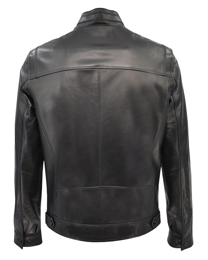 ΔΕΡΜΑΤΙΝΟ ΑΝΔΡΙΚΟ ΜΠΟΥΦΑΝ ΚΩΔΙΚΟΣ: 07-M-E-744-EC (BLACK) - Image 6