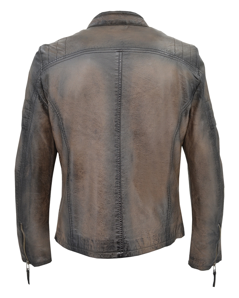 ΔΕΡΜΑΤΙΝΟ ΑΝΔΡΙΚΟ ΜΠΟΥΦΑΝ ΚΩΔΙΚΟΣ: 01-M-SB-2061 (BROWN-STONE) - Image 6