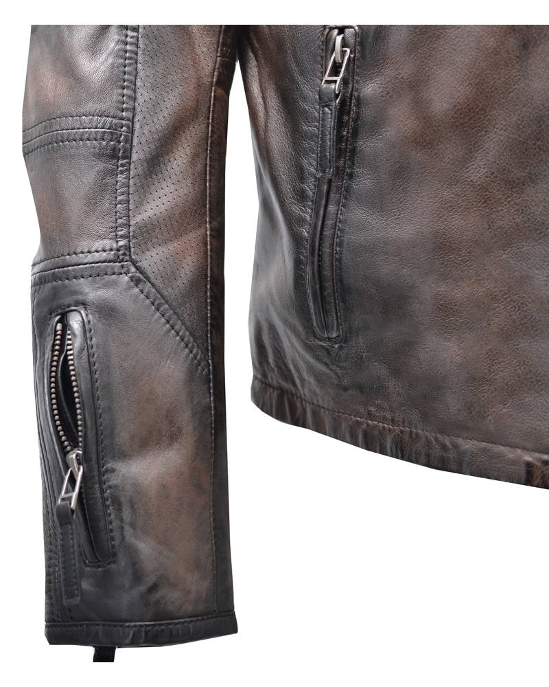 ΔΕΡΜΑΤΙΝΟ ΑΝΔΡΙΚΟ ΜΠΟΥΦΑΝ ΚΩΔΙΚΟΣ: 01-M-STYLE-37 (ARBOR-BROWN) - Image 4