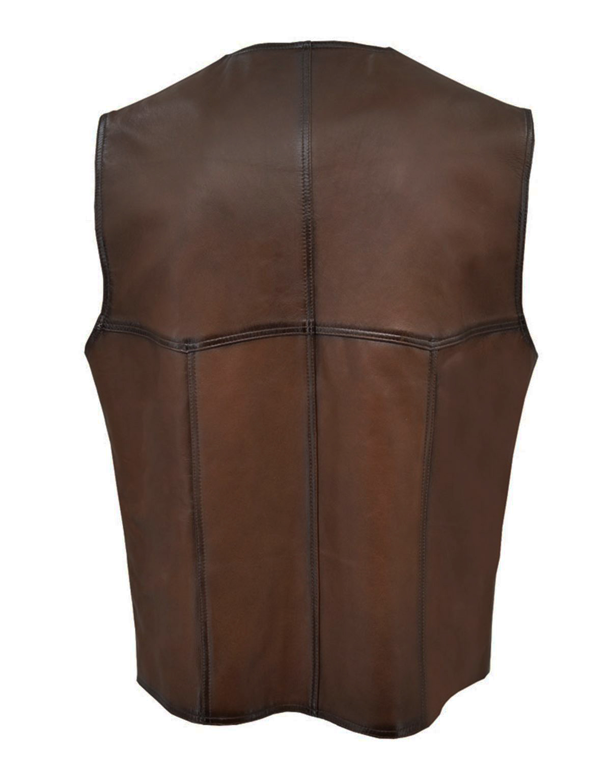 ΔΕΡΜΑΤΙΝΟ ΓΙΛΕΚΟ ΑΝΔΡΙΚΟ ΚΩΔΙΚΟΣ: 07-M-TITAN-WEST-NEW (BROWN-ANTIQUE) - Image 8
