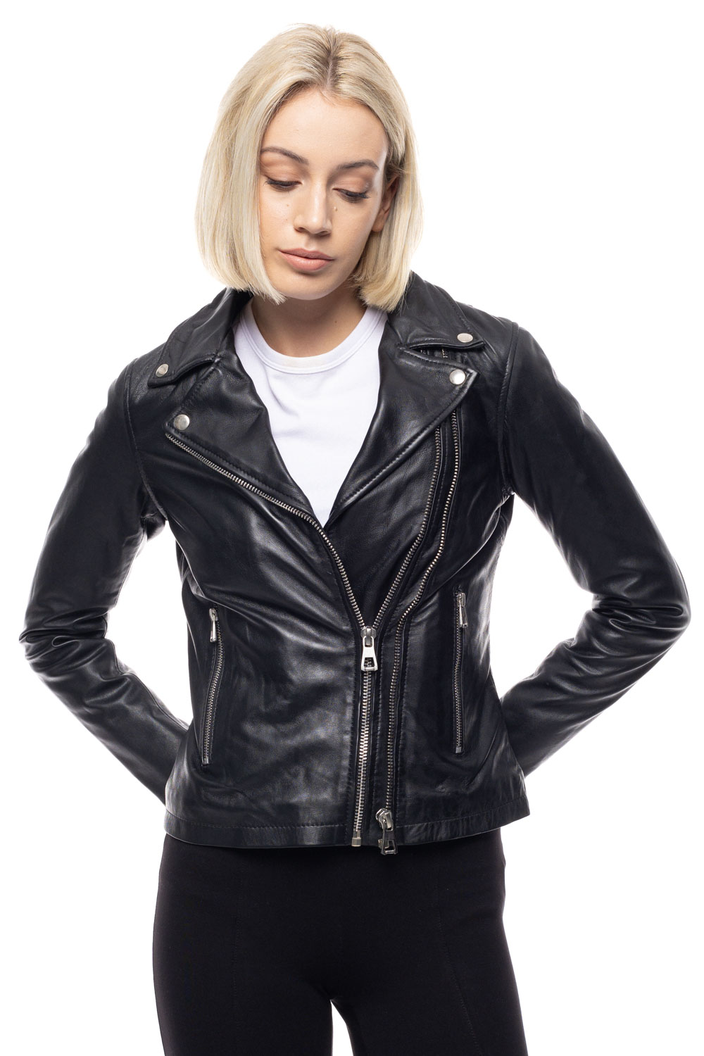 ΔΕΡΜΑΤΙΝΟ ΓΥΝΑΙΚΕΙΟ ΜΠΟΥΦΑΝ ΚΩΔΙΚΟΣ: 37-W-KELLY (BLACK) - Image 3