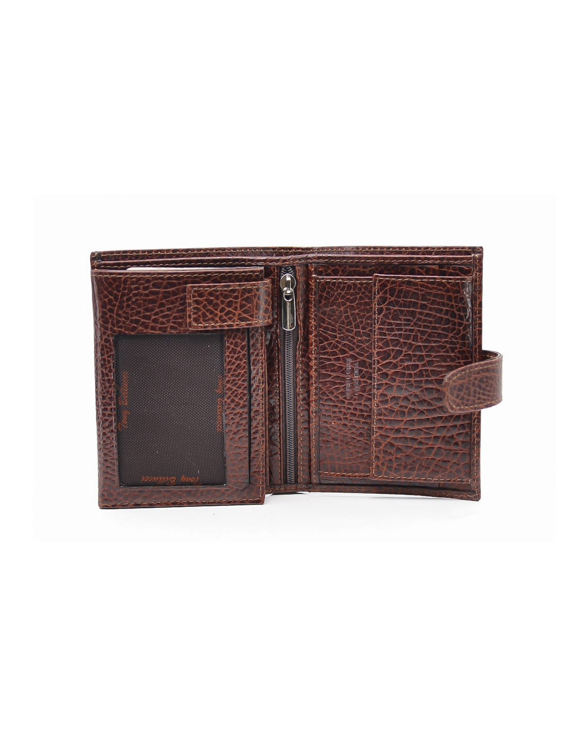 ΔΕΡΜΑΤΙΝΟ ΠΟΡΤΟΦΟΛΙ ΚΩΔΙΚΟΣ: 05-WALLET-T-102-896 (BROWN) - Image 3