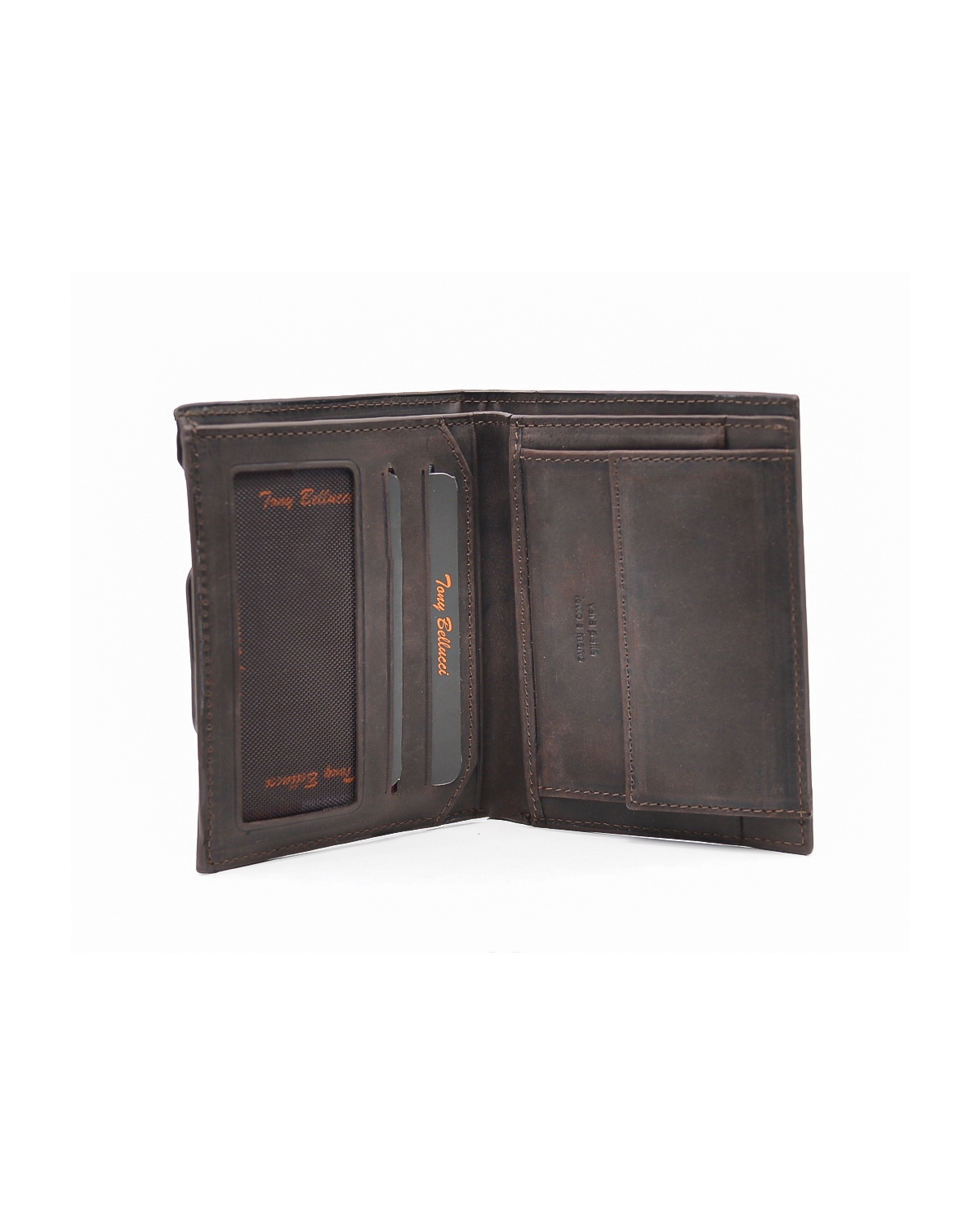 ΔΕΡΜΑΤΙΝΟ ΠΟΡΤΟΦΟΛΙ ΚΩΔΙΚΟΣ: 05-WALLET-T-150-04 (D.BROWN) - Image 4
