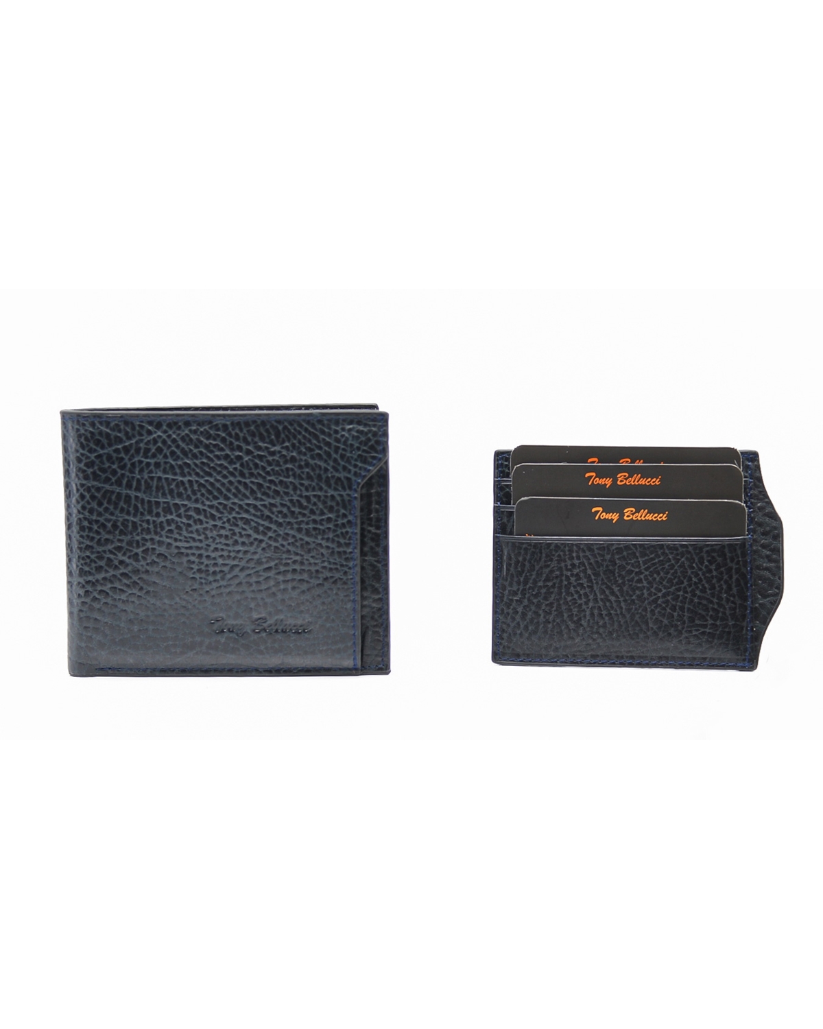 ΔΕΡΜΑΤΙΝΟ ΠΟΡΤΟΦΟΛΙ ΚΩΔΙΚΟΣ: 05-WALLET-T-151-894 (D.BLUE) - Image 3