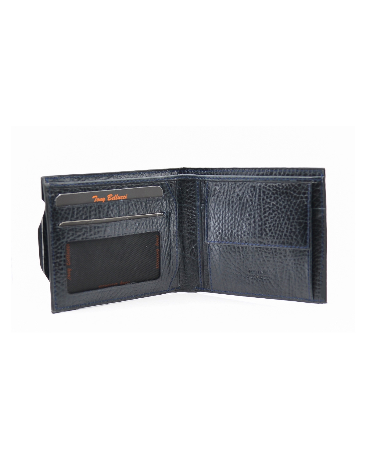 ΔΕΡΜΑΤΙΝΟ ΠΟΡΤΟΦΟΛΙ ΚΩΔΙΚΟΣ: 05-WALLET-T-151-894 (D.BLUE) - Image 4