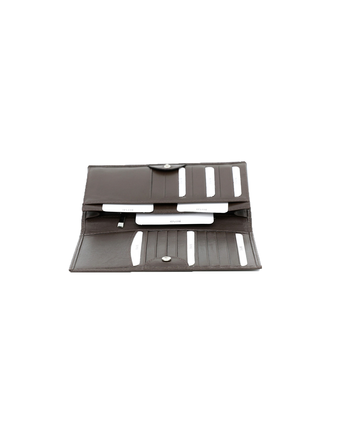 ΔΕΡΜΑΤΙΝΟ ΠΟΡΤΟΦΟΛΙ ΚΩΔΙΚΟΣ: 05-WALLET-T-576-4 (BROWN) - Image 4