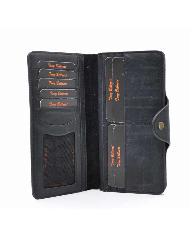 ΔΕΡΜΑΤΙΝΟ ΠΟΡΤΟΦΟΛΙ ΚΩΔΙΚΟΣ: 05-WALLET-T-703-01 (BLACK) - Image 3