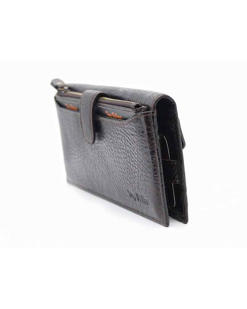ΔΕΡΜΑΤΙΝΟ ΠΟΡΤΟΦΟΛΙ ΚΩΔΙΚΟΣ: 05-WALLET-T-706-886 (D.BROWN) - Image 3
