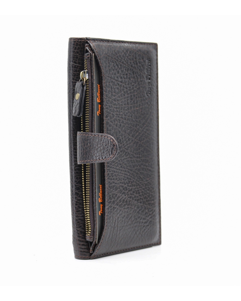 ΔΕΡΜΑΤΙΝΟ ΠΟΡΤΟΦΟΛΙ ΚΩΔΙΚΟΣ: 05-WALLET-T-706-886 (D.BROWN) - Image 5