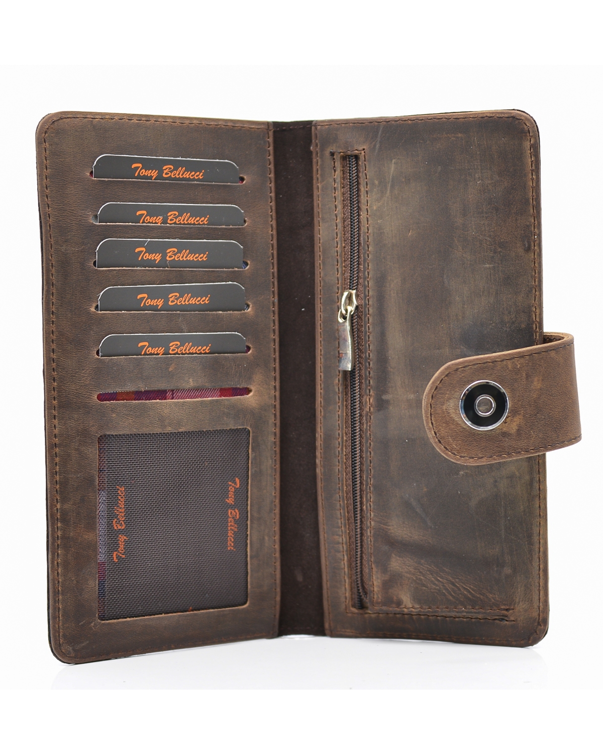 ΔΕΡΜΑΤΙΝΟ ΠΟΡΤΟΦΟΛΙ ΚΩΔΙΚΟΣ: 05-WALLET-T-715-06 (BROWN) - Image 3