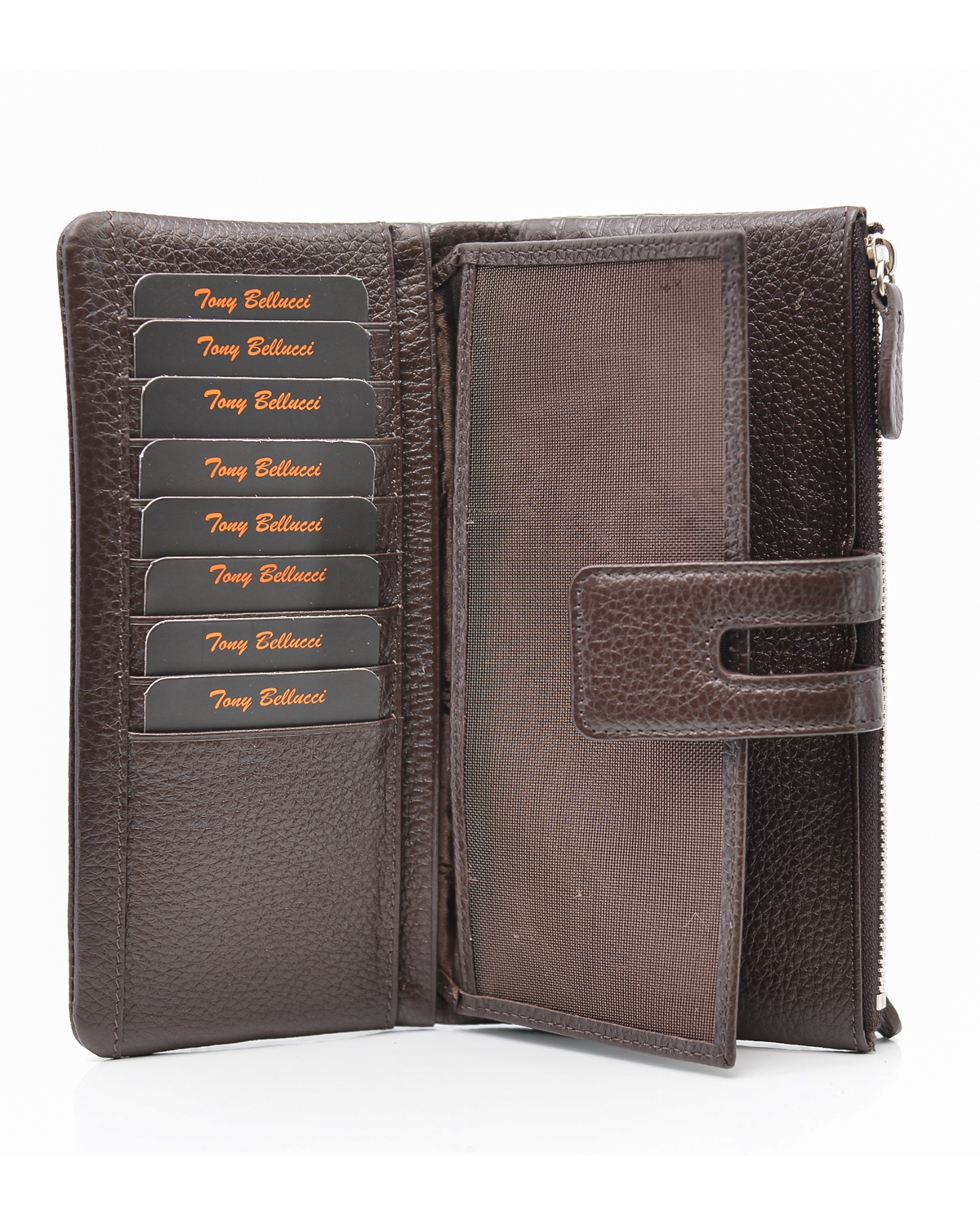 ΔΕΡΜΑΤΙΝΟ ΠΟΡΤΟΦΟΛΙ ΚΩΔΙΚΟΣ: 05-WALLET-T-886-286 (BROWN) - Image 6