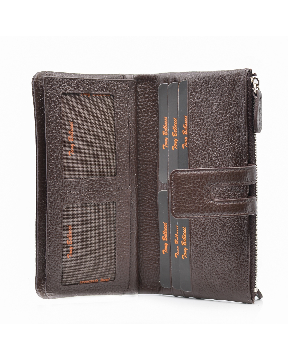 ΔΕΡΜΑΤΙΝΟ ΠΟΡΤΟΦΟΛΙ ΚΩΔΙΚΟΣ: 05-WALLET-T-886-286 (BROWN) - Image 7