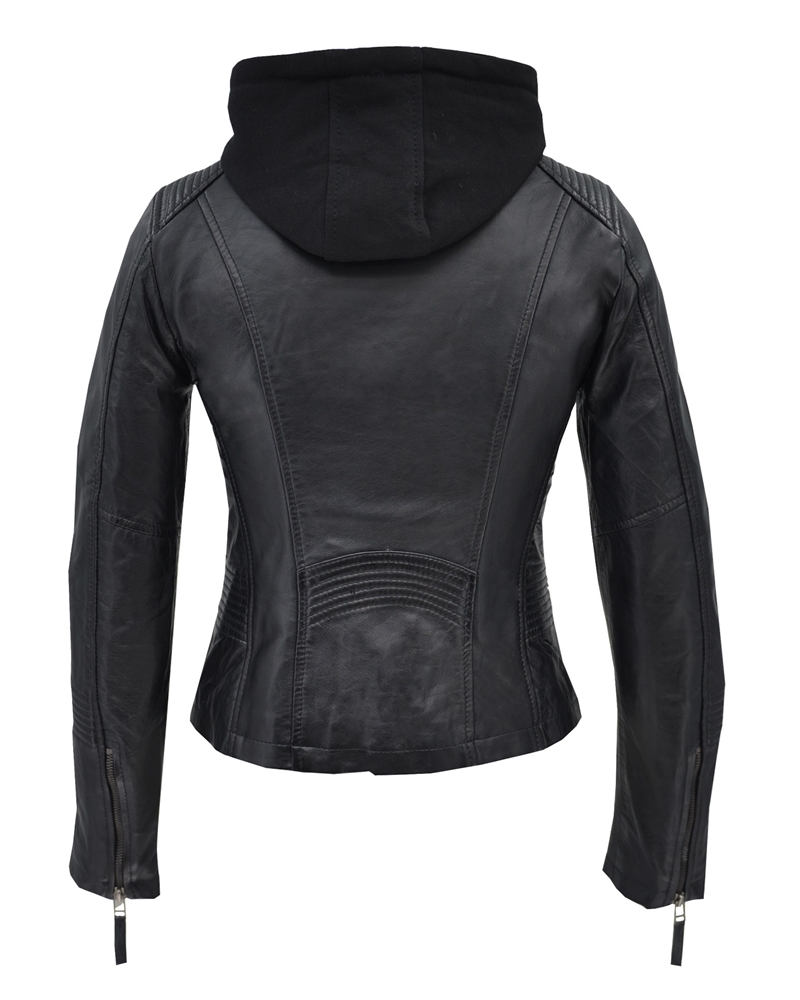 ΔΕΡΜΑΤΙΝΟ ΓΥΝΑΙΚΕΙΟ ΜΠΟΥΦΑΝ ΚΩΔΙΚΟΣ: 49-W-LEXA (BLACK) - Image 10