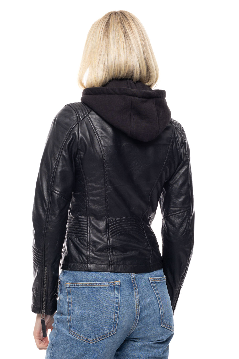ΔΕΡΜΑΤΙΝΟ ΓΥΝΑΙΚΕΙΟ ΜΠΟΥΦΑΝ ΚΩΔΙΚΟΣ: 49-W-LEXA (BLACK) - Image 4
