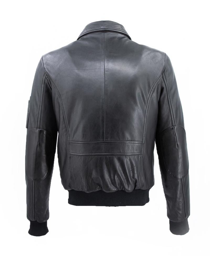 ΔΕΡΜΑΤΙΝΟ ΑΝΔΡΙΚΟ ΜΠΟΥΦΑΝ ΚΩΔΙΚΟΣ:37-M-PILOT (BLACK) - Image 11