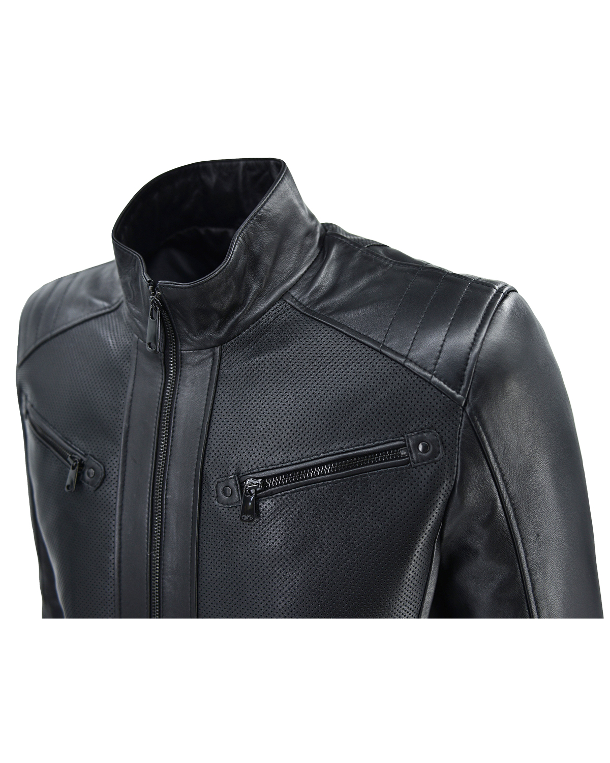 ΔΕΡΜΑΤΙΝΟ ΑΝΔΡΙΚΟ ΜΠΟΥΦΑΝ ΚΩΔΙΚΟΣ: 07-M-E-602-EC (BLACK) - Image 4