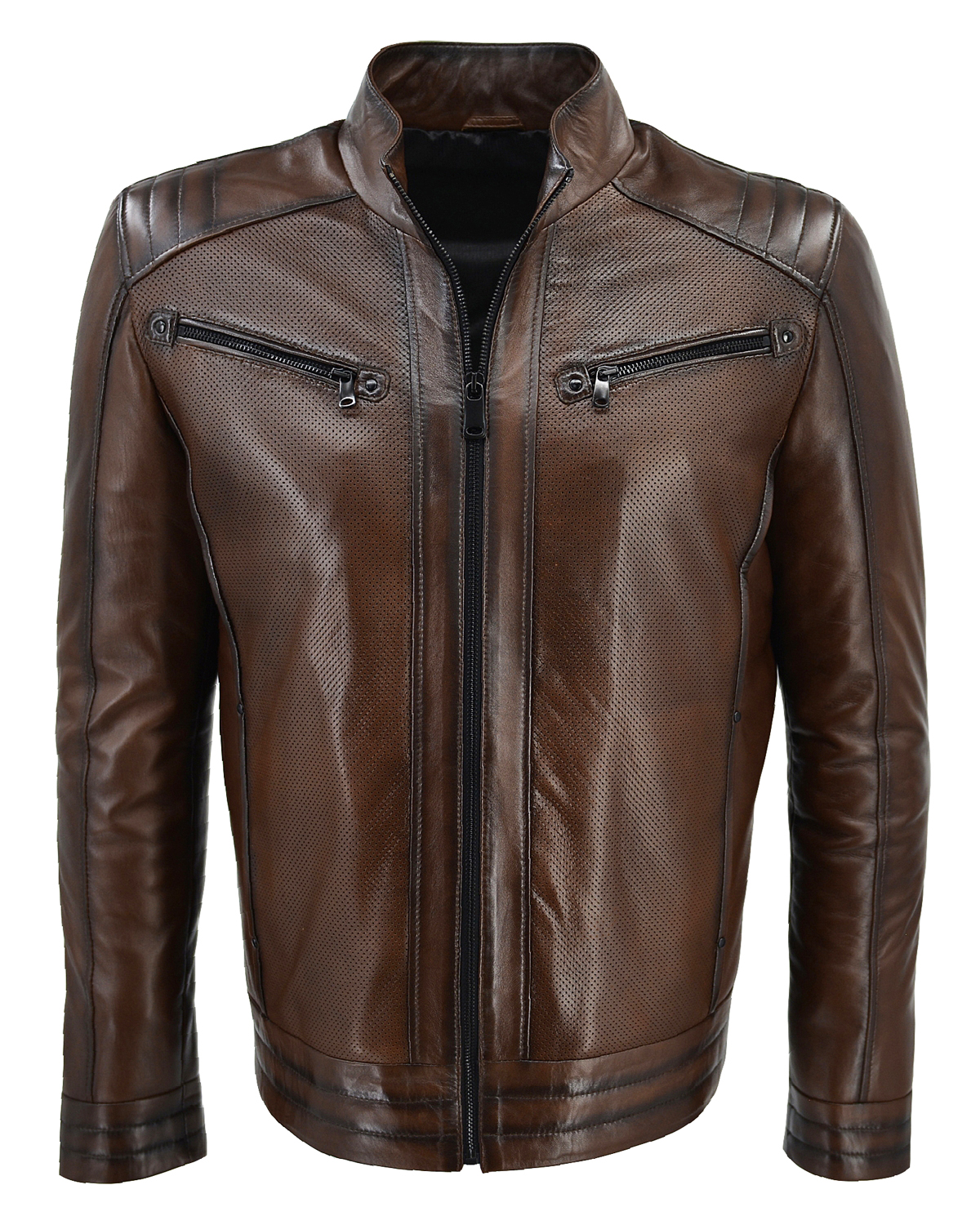 ΔΕΡΜΑΤΙΝΟ ΑΝΔΡΙΚΟ ΜΠΟΥΦΑΝ ΚΩΔΙΚΟΣ: 07-M-E-602-EC (BROWN-ANTIQUE) - Image 5