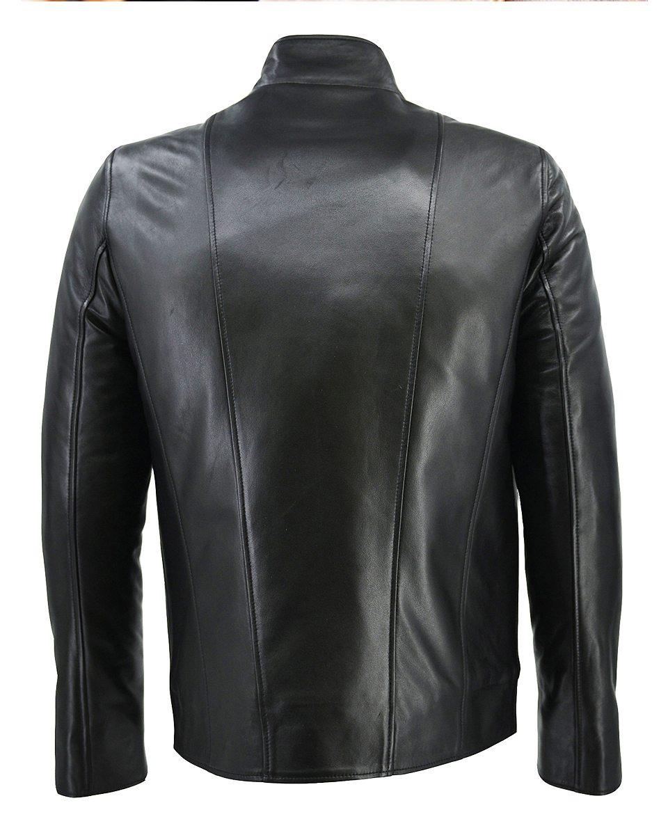 ΔΕΡΜΑΤΙΝΟ ΑΝΔΡΙΚΟ ΜΠΟΥΦΑΝ ΚΩΔΙΚΟΣ: 07-M-E-655-EC (BLACK) - Image 5