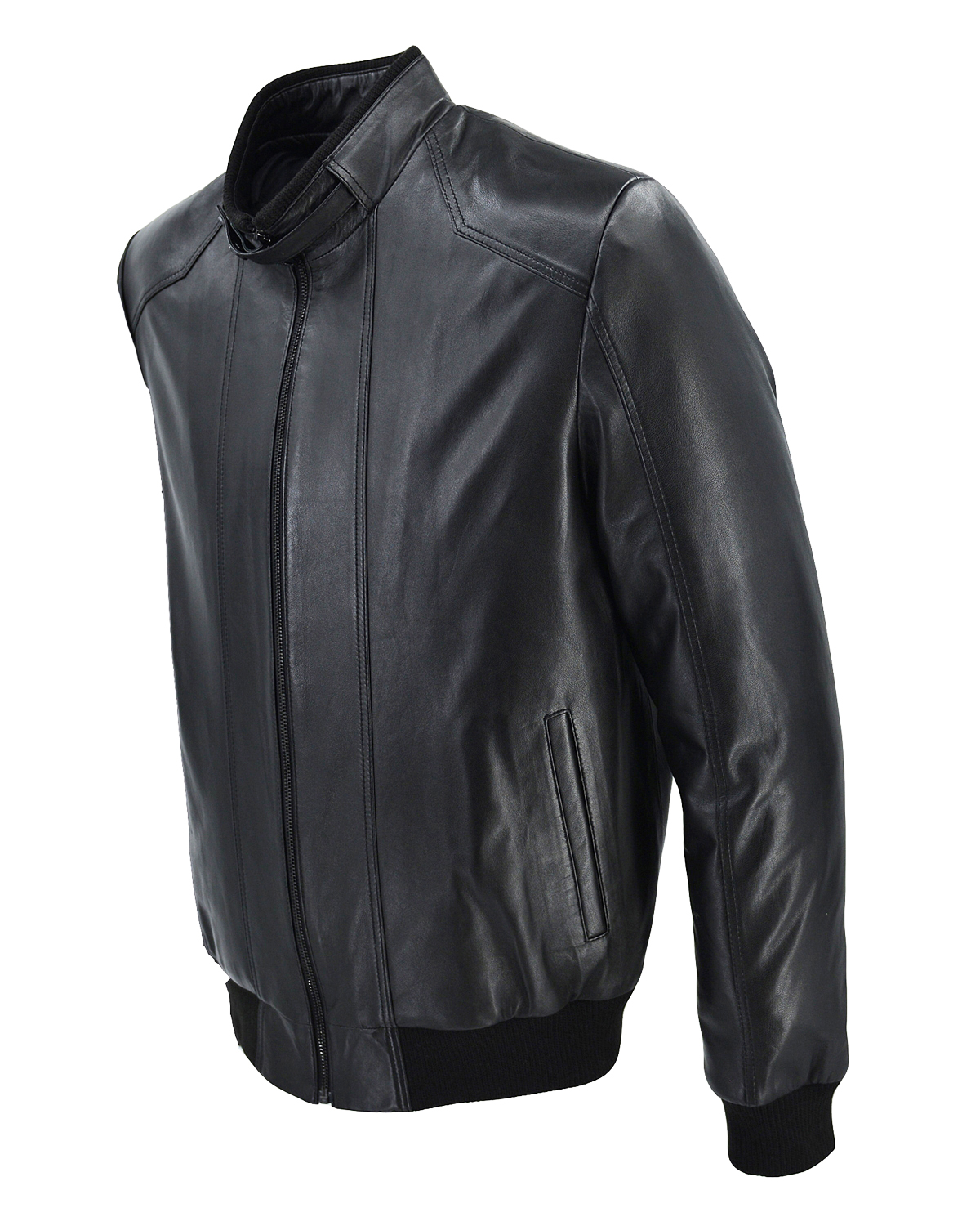 ΔΕΡΜΑΤΙΝΟ ΑΝΔΡΙΚΟ ΜΠΟΥΦΑΝ ΚΩΔΙΚΟΣ: 07-M-E-748-EC (BLACK) - Image 4