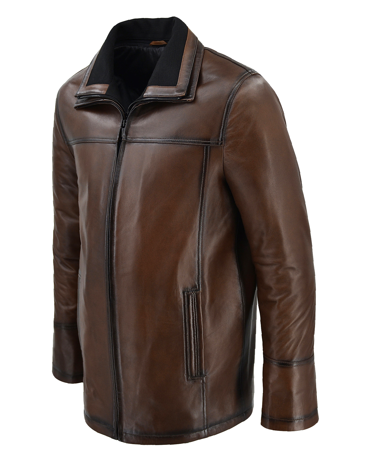 ΔΕΡΜΑΤΙΝΟ ΑΝΔΡΙΚΟ ΤΖΑΚΕΤ ΚΩΔΙΚΟΣ: 07-M-E-8328-EC (BROWN-ANTIQUE) - Image 12