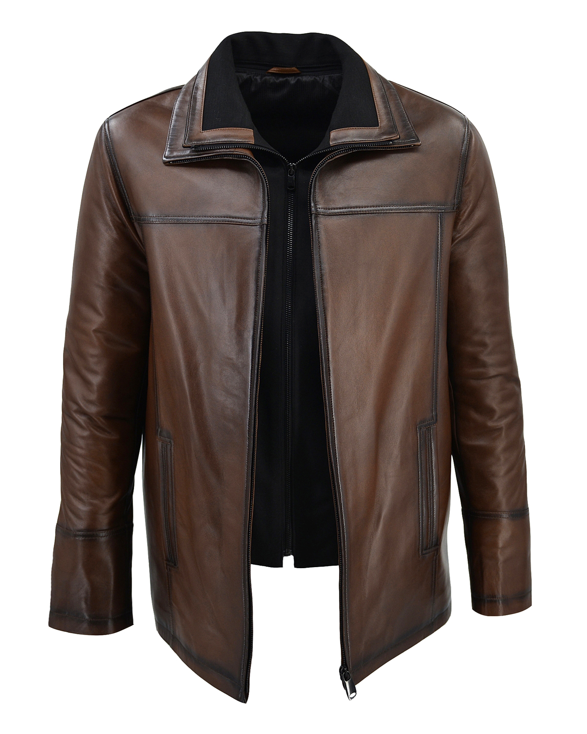 ΔΕΡΜΑΤΙΝΟ ΑΝΔΡΙΚΟ ΤΖΑΚΕΤ ΚΩΔΙΚΟΣ: 07-M-E-8328-EC (BROWN-ANTIQUE) - Image 11
