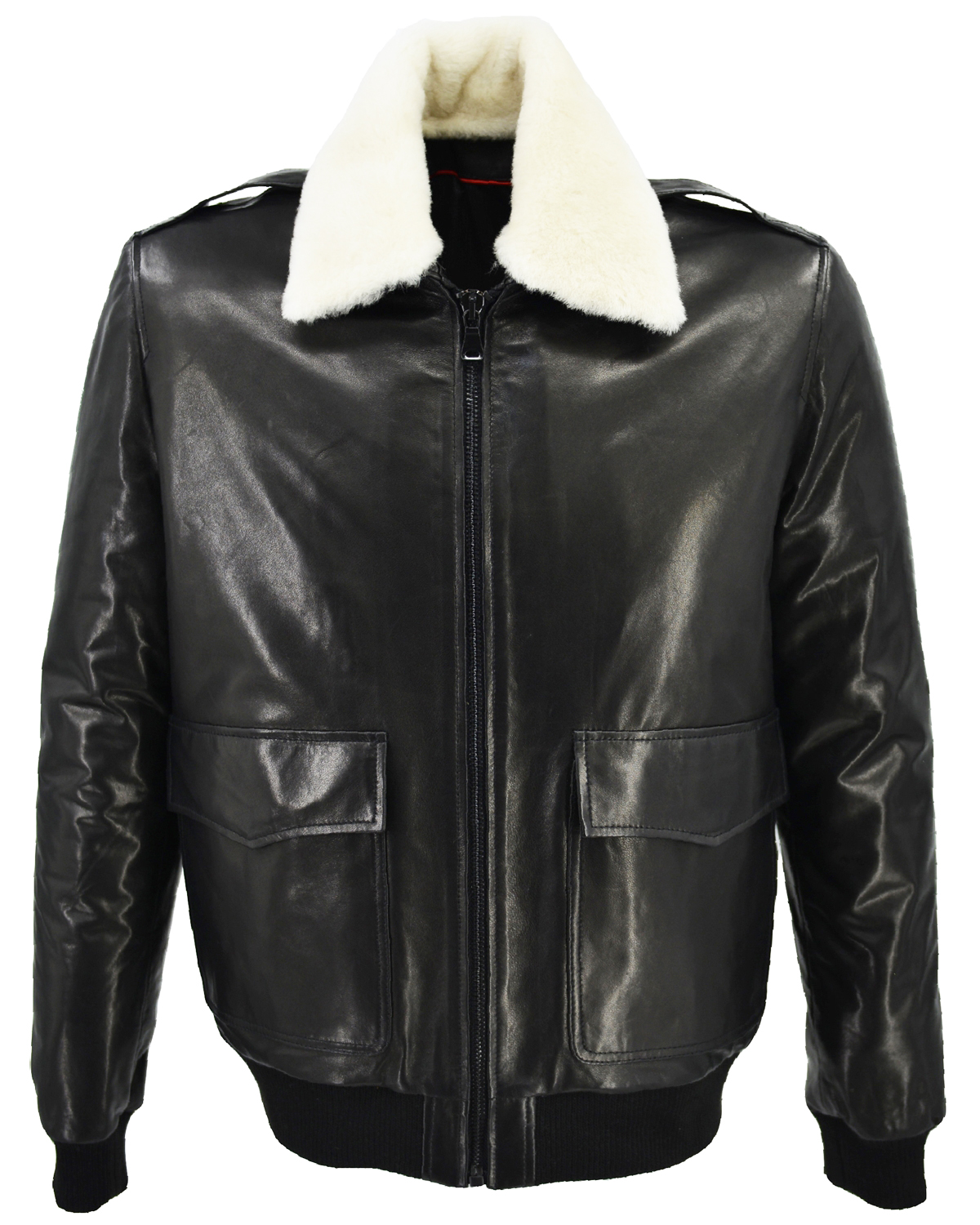 ΔΕΡΜΑΤΙΝΟ ΑΝΔΡΙΚΟ ΜΠΟΥΦΑΝ ΚΩΔΙΚΟΣ: 07-M-E-TOPGUN-VJT (BLACK) - Image 4
