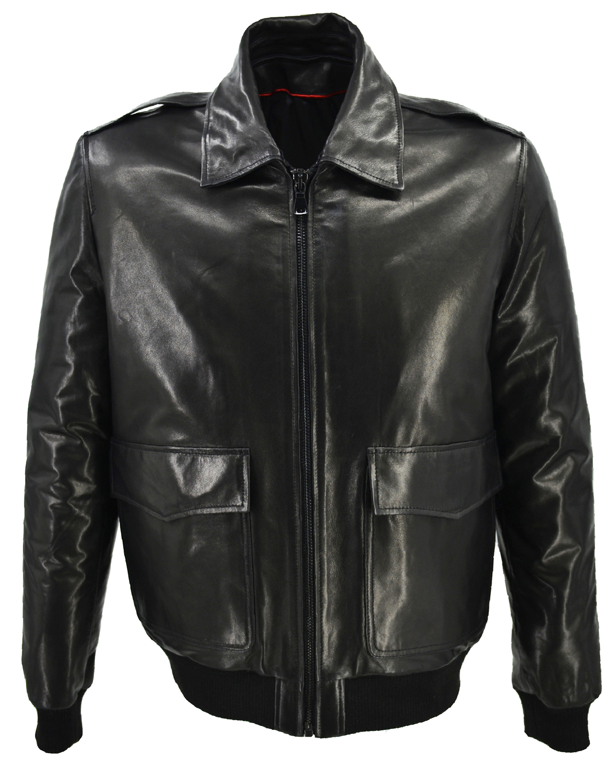 ΔΕΡΜΑΤΙΝΟ ΑΝΔΡΙΚΟ ΜΠΟΥΦΑΝ ΚΩΔΙΚΟΣ: 07-M-E-TOPGUN-VJT (BLACK) - Image 3