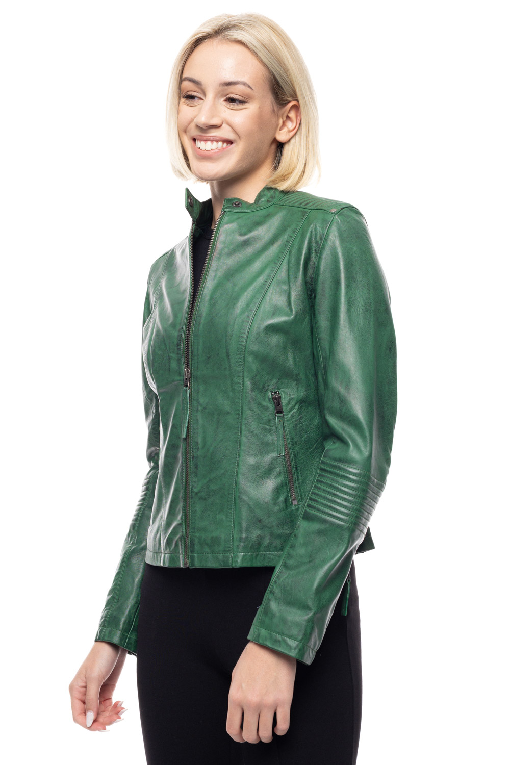 ΔΕΡΜΑΤΙΝΟ ΓΥΝΑΙΚΕΙΟ ΜΠΟΥΦΑΝ ΚΩΔΙΚΟΣ: 49-W-FRANCY (GREEN)