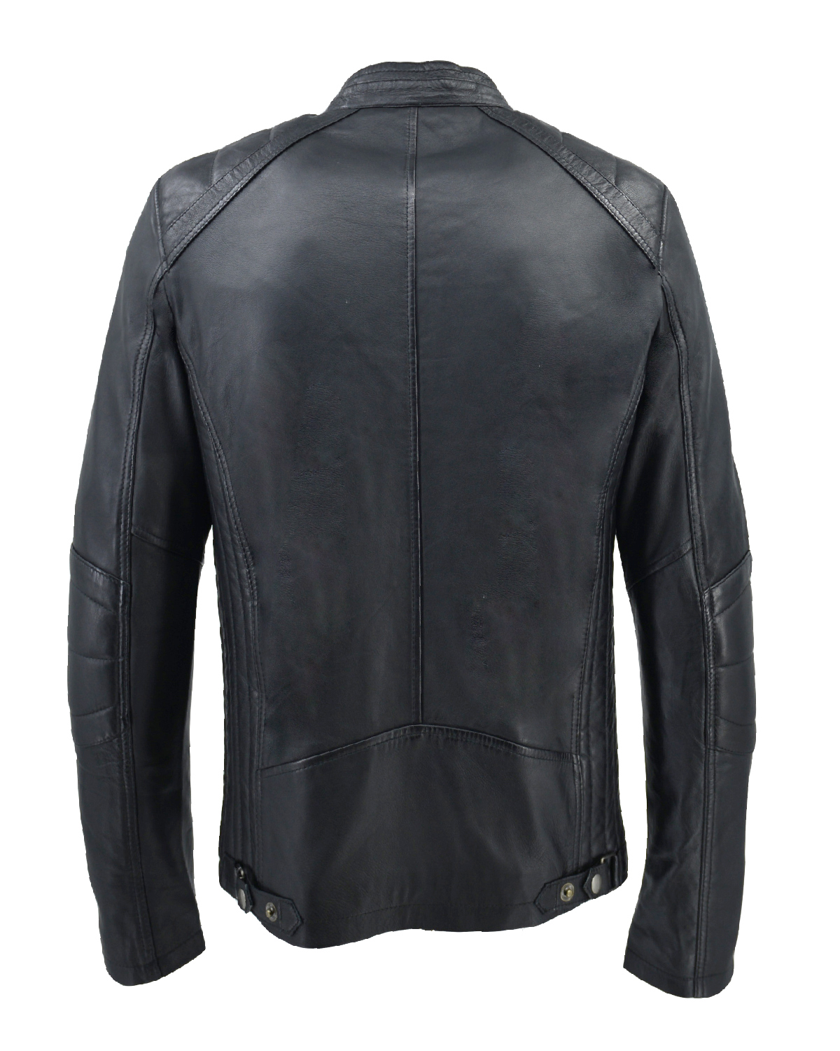 ΔΕΡΜΑΤΙΝΟ ΑΝΔΡΙΚΟ ΜΠΟΥΦΑΝ ΚΩΔΙΚΟΣ: 14-M-TOMMY-2 (BLACK) - Image 5