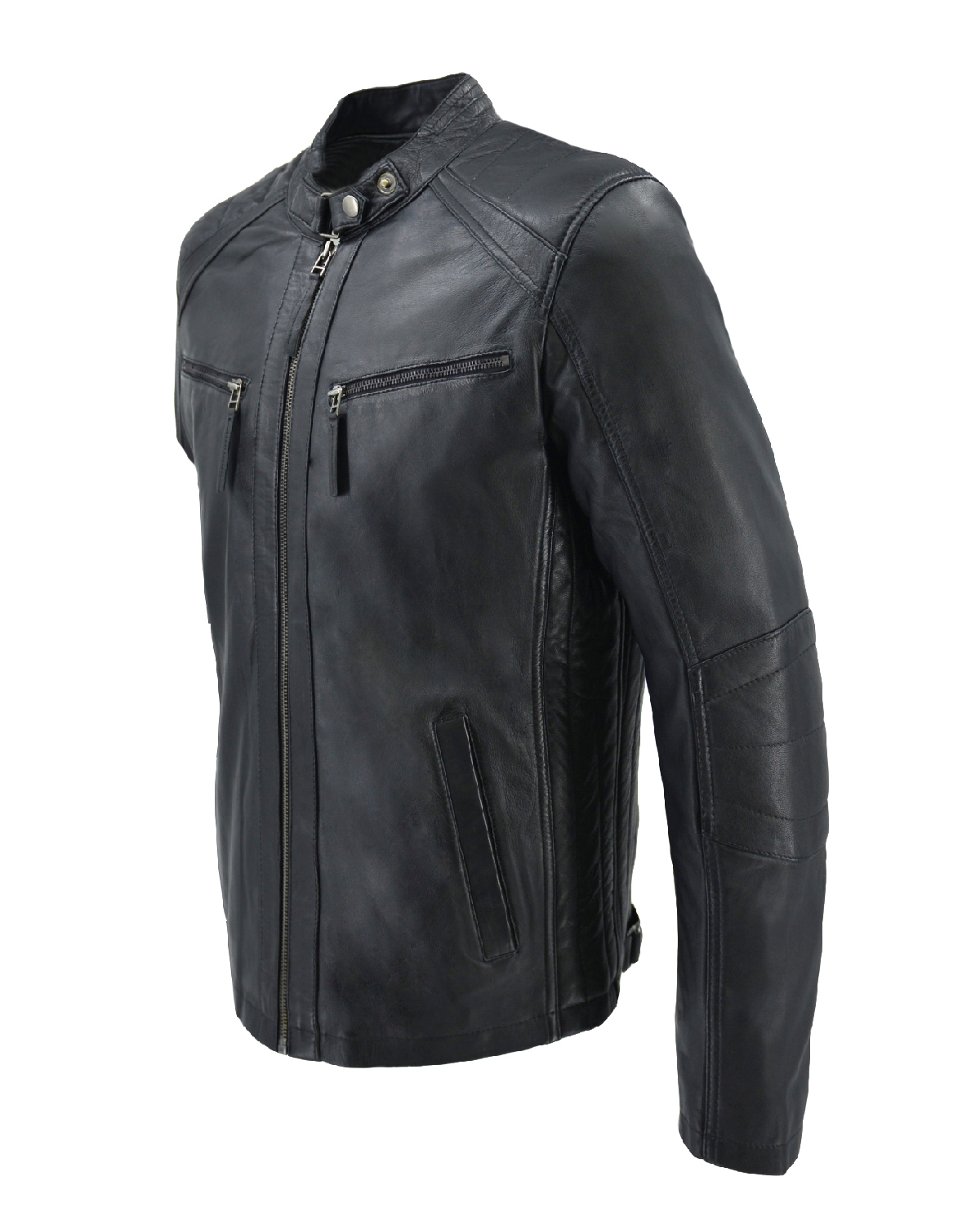 ΔΕΡΜΑΤΙΝΟ ΑΝΔΡΙΚΟ ΜΠΟΥΦΑΝ ΚΩΔΙΚΟΣ: 14-M-TOMMY-2 (BLACK) - Image 3