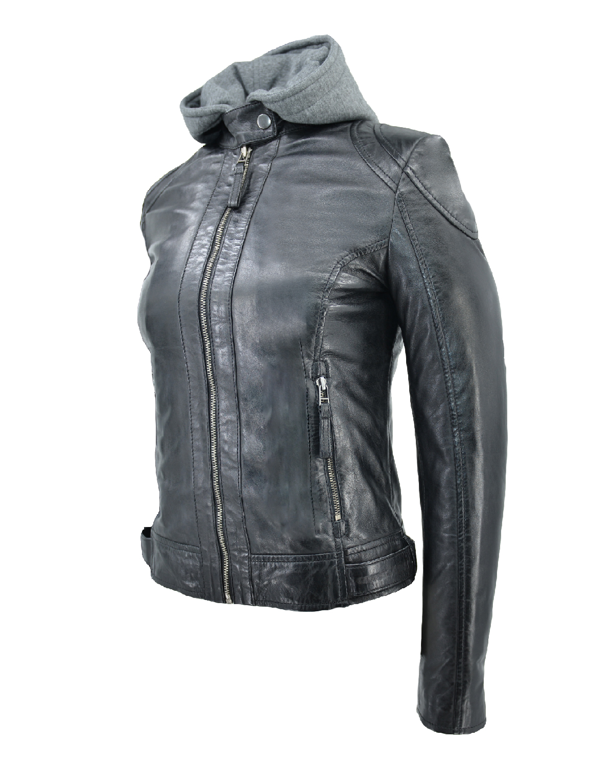 ΔΕΡΜΑΤΙΝΟ ΓΥΝΑΙΚΕΙΟ ΜΠΟΥΦΑΝ ΚΩΔΙΚΟΣ: 37-W-GRACE (BLACK) - Image 9