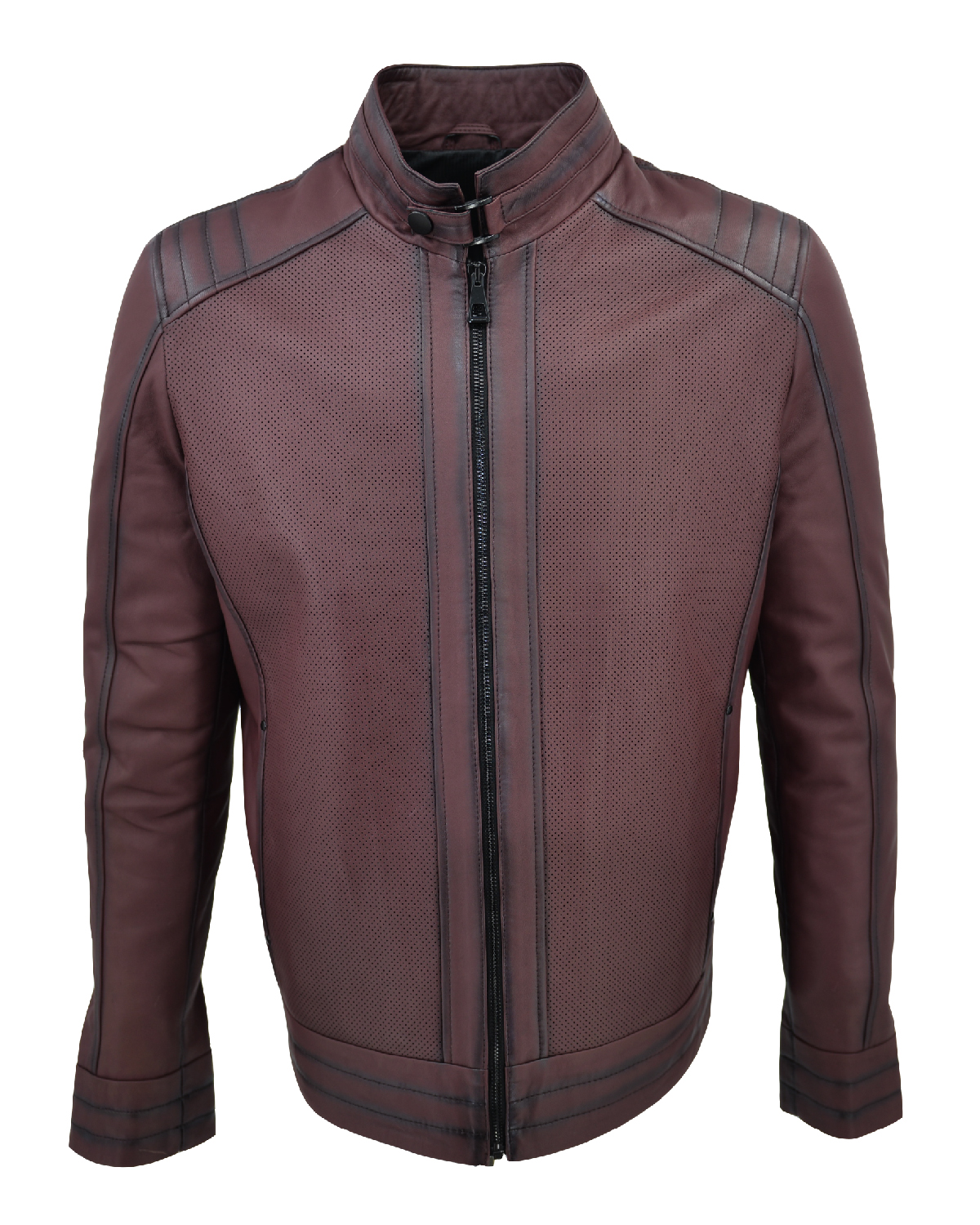 ΔΕΡΜΑΤΙΝΟ ΑΝΔΡΙΚΟ ΜΠΟΥΦΑΝ ΚΩΔΙΚΟΣ: 07-M-602NOZIP-EC (BORDEUX T.)