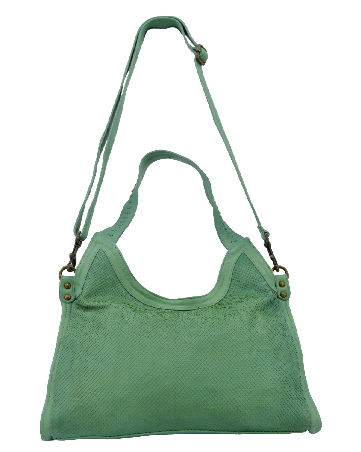 ΔΕΡΜΑΤΙΝΗ ΓΥΝΑΙΚΕΙΑ ΤΣΑΝΤΑ ΚΩΔΙΚΟΣ: 04-BAG-ILBS-6225 (VERDE-AQUA)