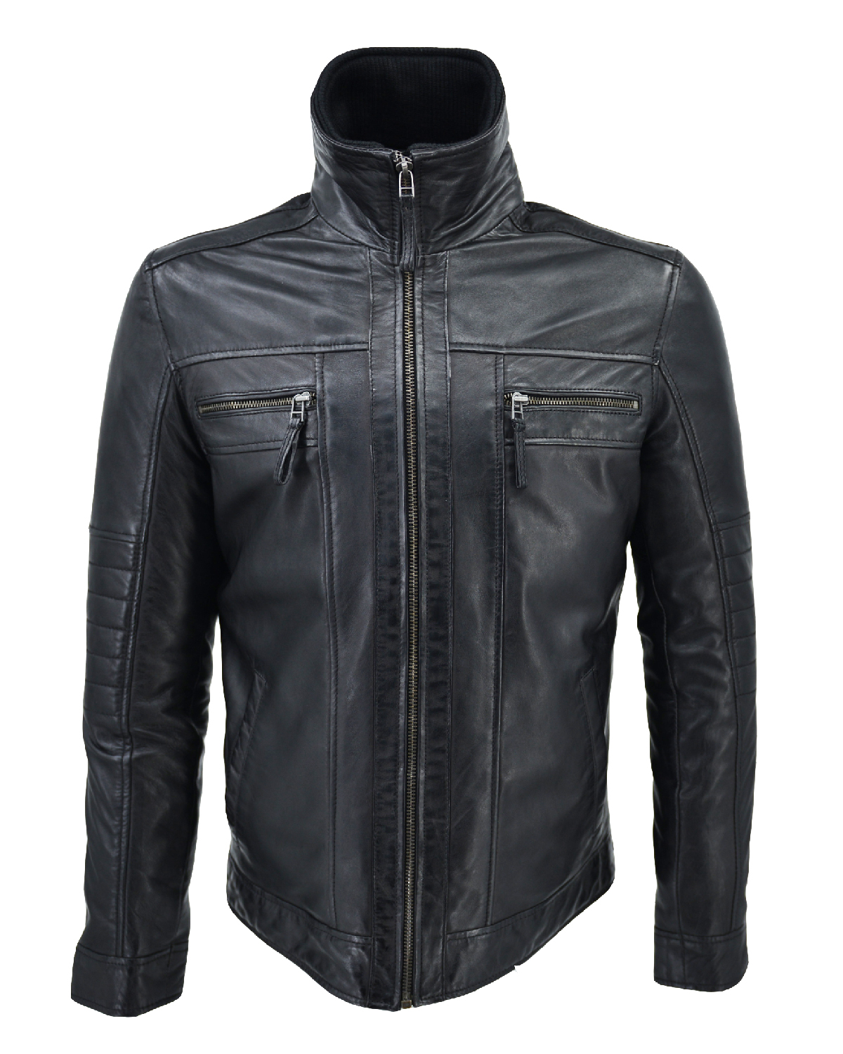 ΔΕΡΜΑΤΙΝΟ ΑΝΔΡΙΚΟ ΜΠΟΥΦΑΝ ΚΩΔΙΚΟΣ: 37-M-JACKSON (BLACK) - Image 11
