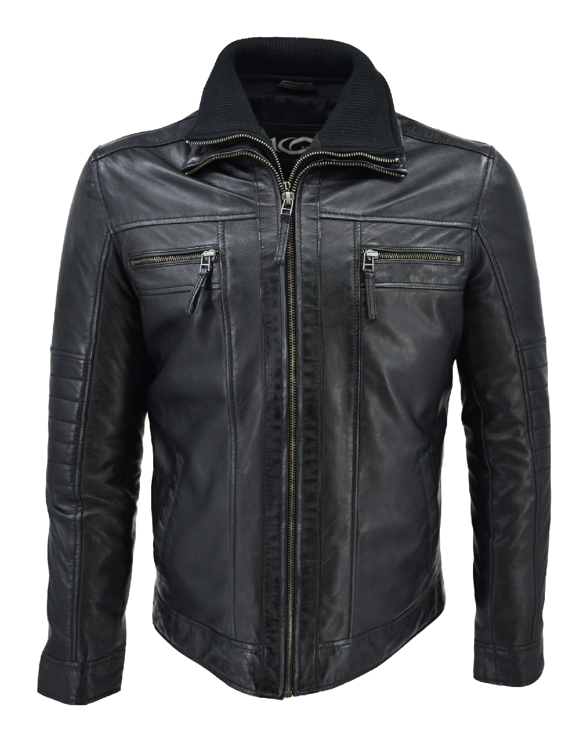 ΔΕΡΜΑΤΙΝΟ ΑΝΔΡΙΚΟ ΜΠΟΥΦΑΝ ΚΩΔΙΚΟΣ: 37-M-JACKSON (BLACK) - Image 7