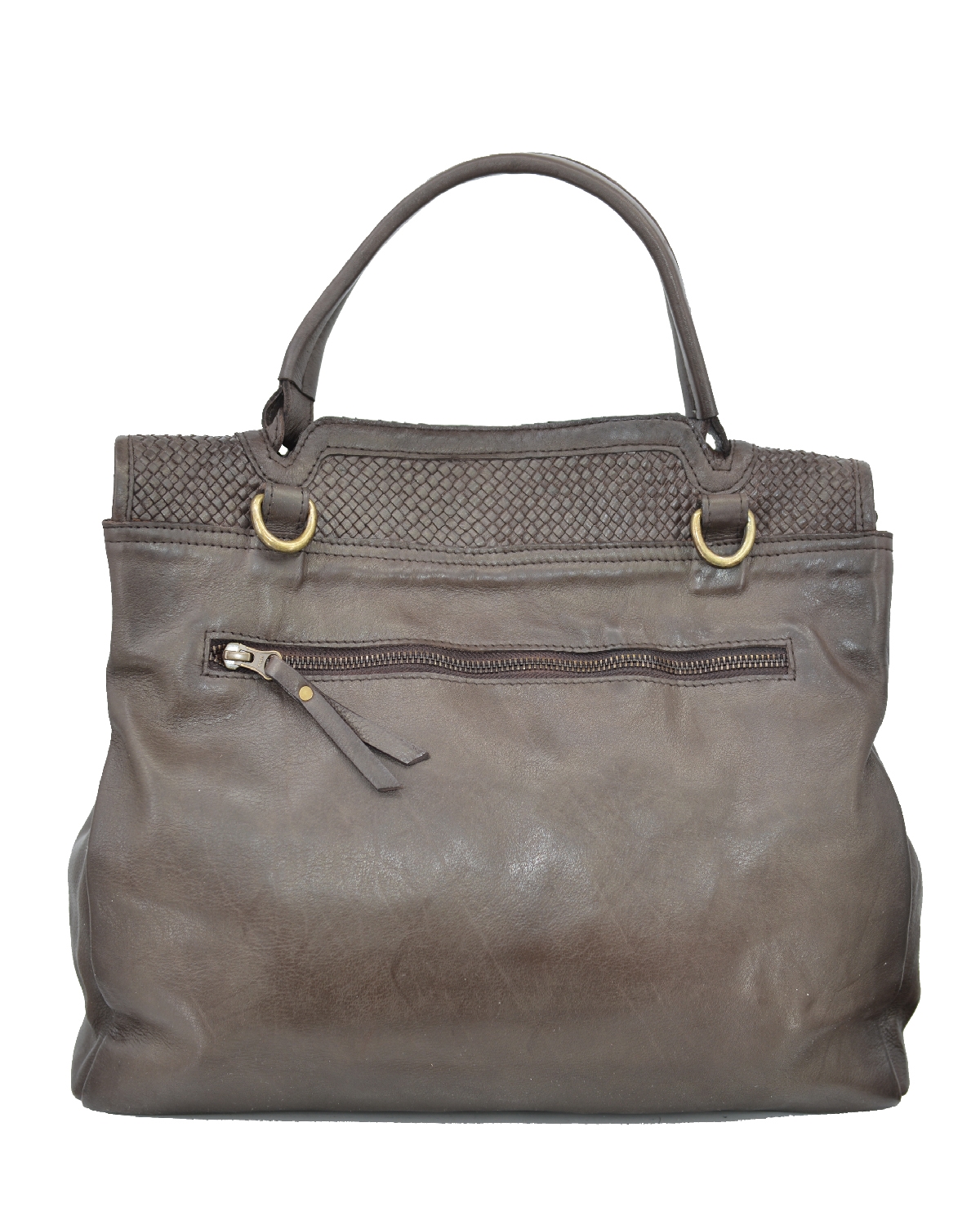ΔΕΡΜΑΤΙΝΗ ΓΥΝΑΙΚΕΙΑ ΤΣΑΝΤΑ ΚΩΔΙΚΟΣ: 04-BAG-ILBS-6200 (BROWN) - Image 4