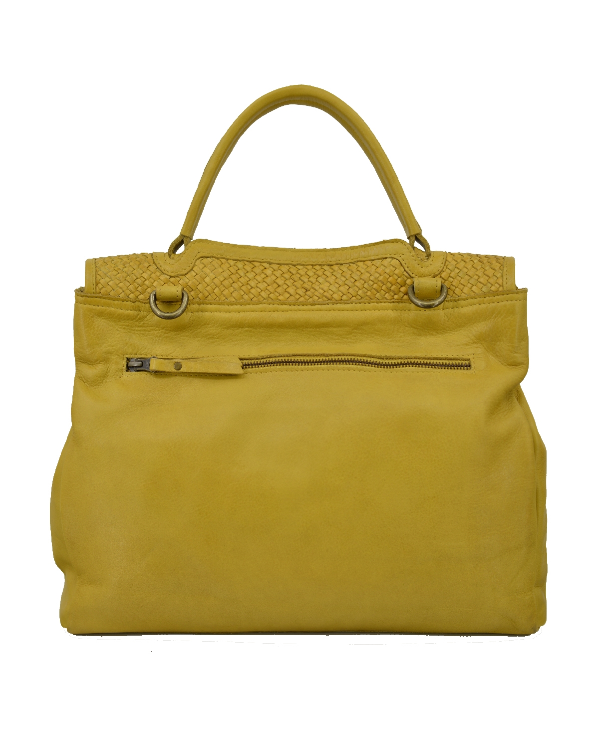 ΔΕΡΜΑΤΙΝΗ ΓΥΝΑΙΚΕΙΑ ΤΣΑΝΤΑ ΚΩΔΙΚΟΣ: 04-BAG-ILBS-6200 (D.YELLOW) - Image 4